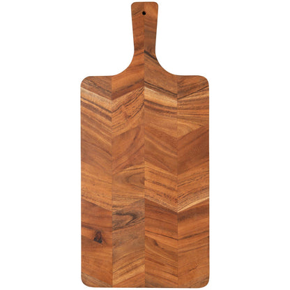 Heirloom Acacia Chevron Serving Paddle 17 inch