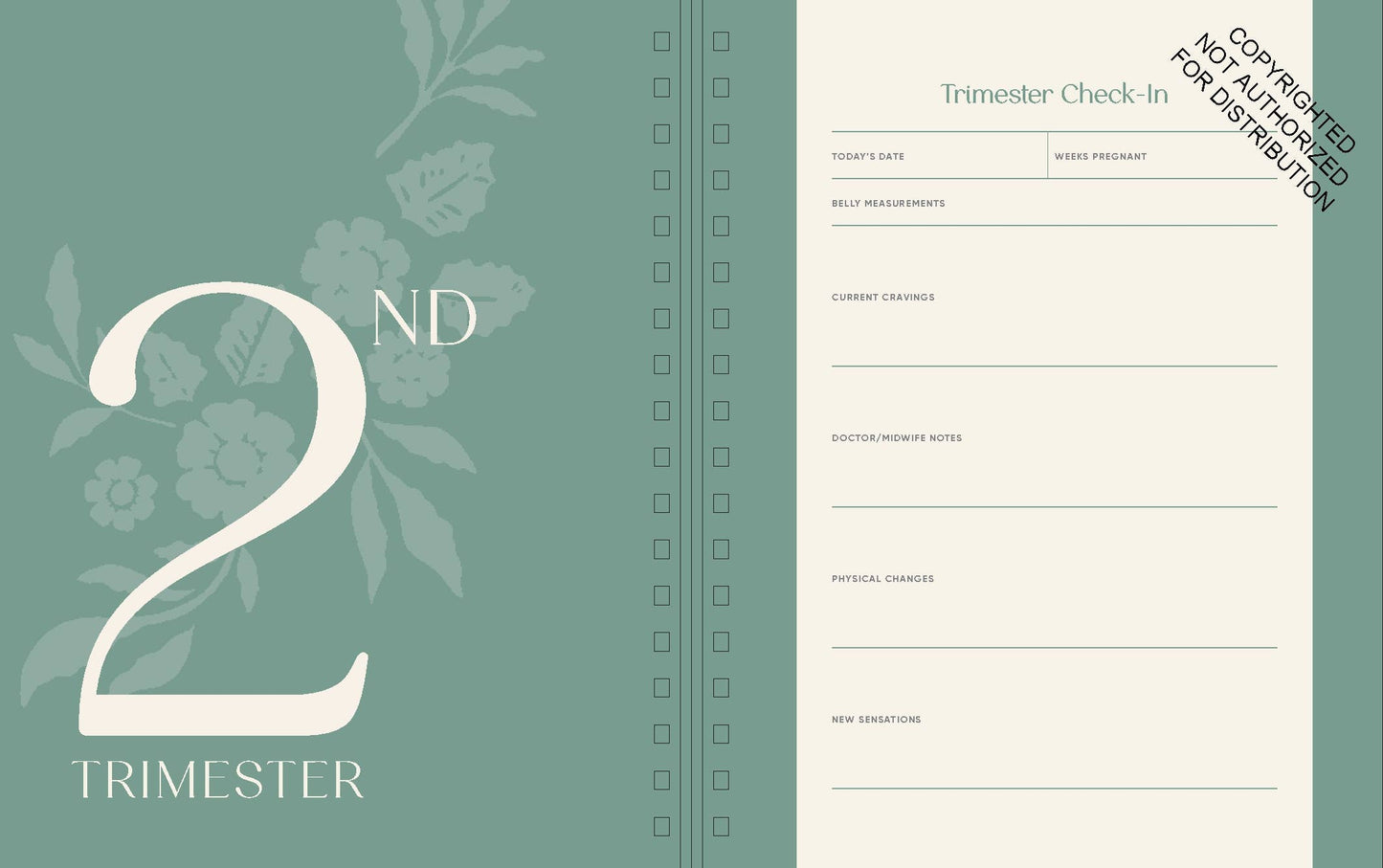 Growing Together Pregnancy Journal