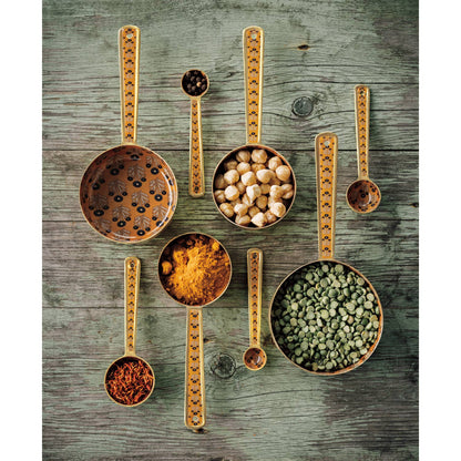 Heirloom Zest Enameled Steel Measuring Cups Set of 4