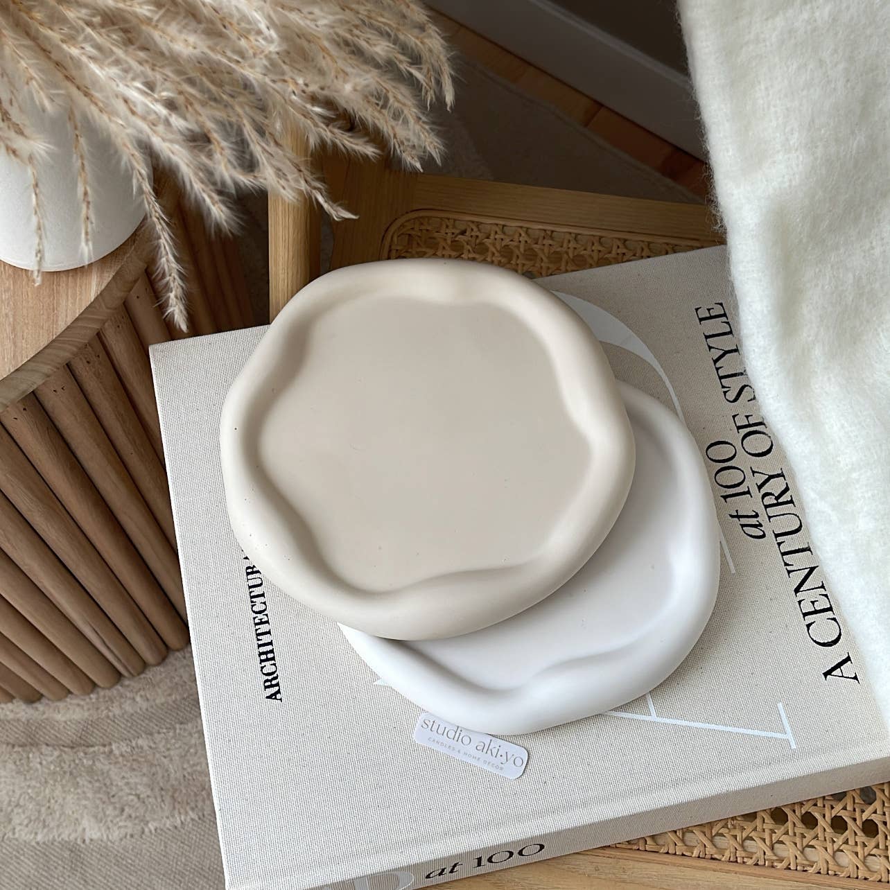 Irregular Round Cloud Trinket Tray