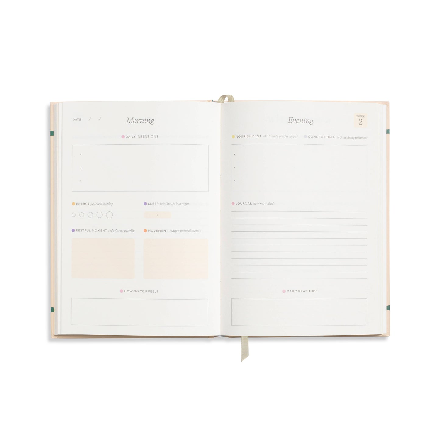 Warmth Guided Wellness Journal