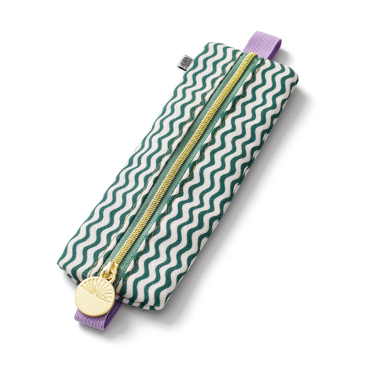 Zig Zag Elastic Pen Pouch