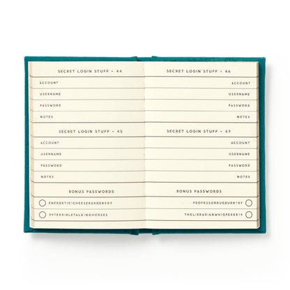 Definitely Not My Passwords Tiny Diary