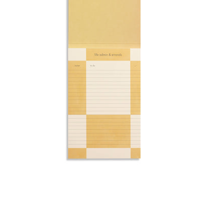 Life Admin Weekly Productivity List Pad