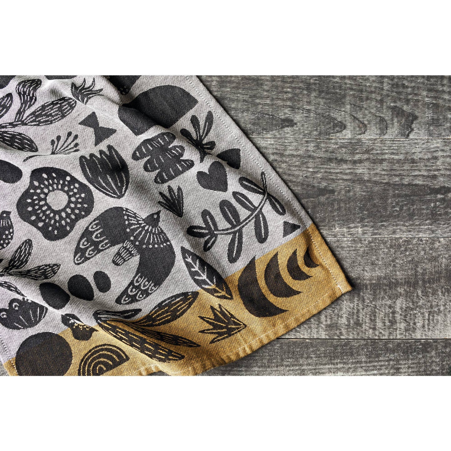 Myth Woven Cotton Jacquard Dishtowel