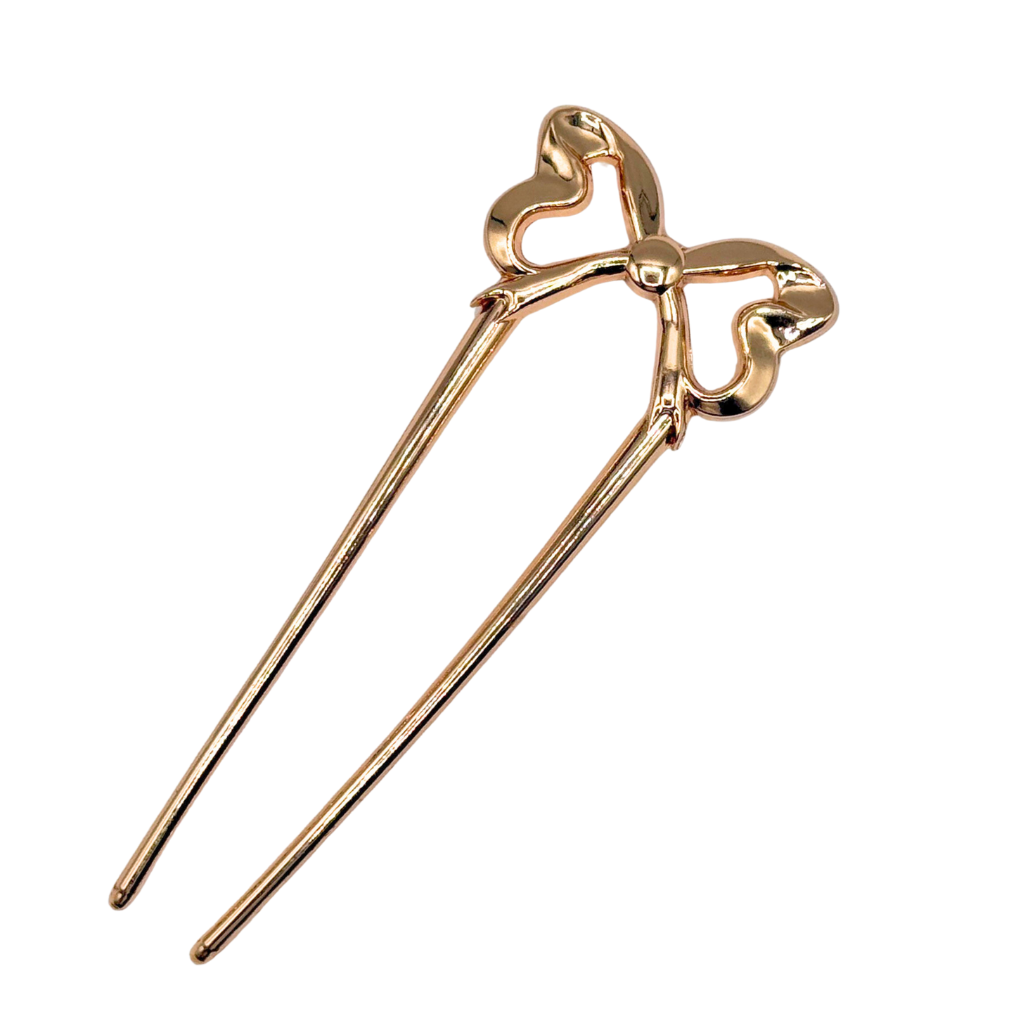 Decorative Bow Metal French Hair Pins