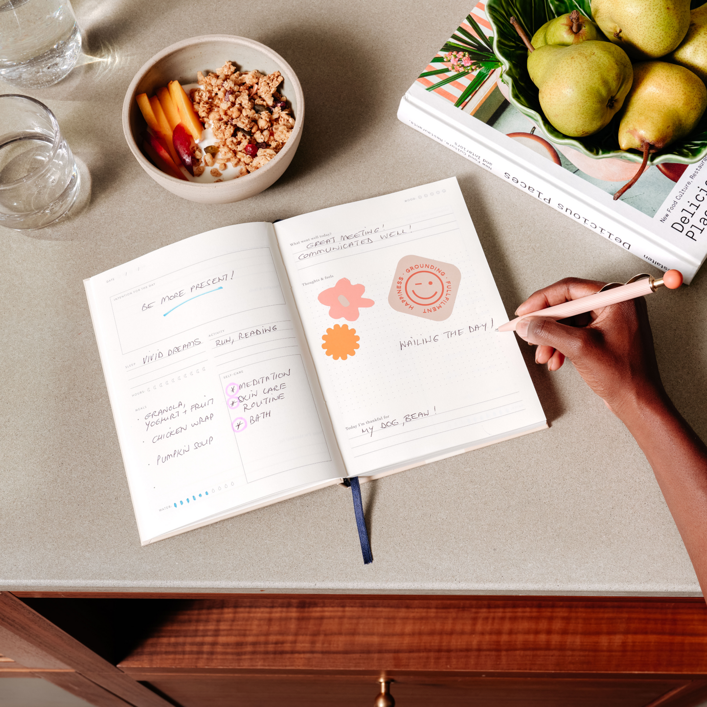 Slow Down Guided Wellness Journal