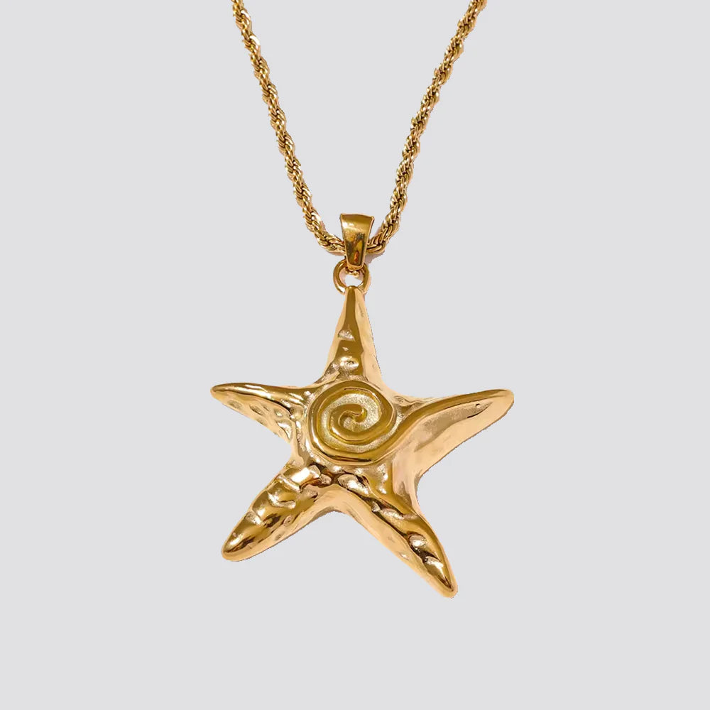 Fibonacci Star Necklace