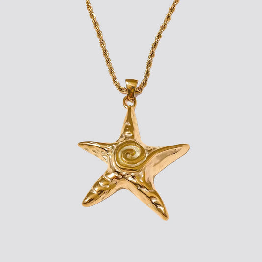 Fibonacci Star Necklace