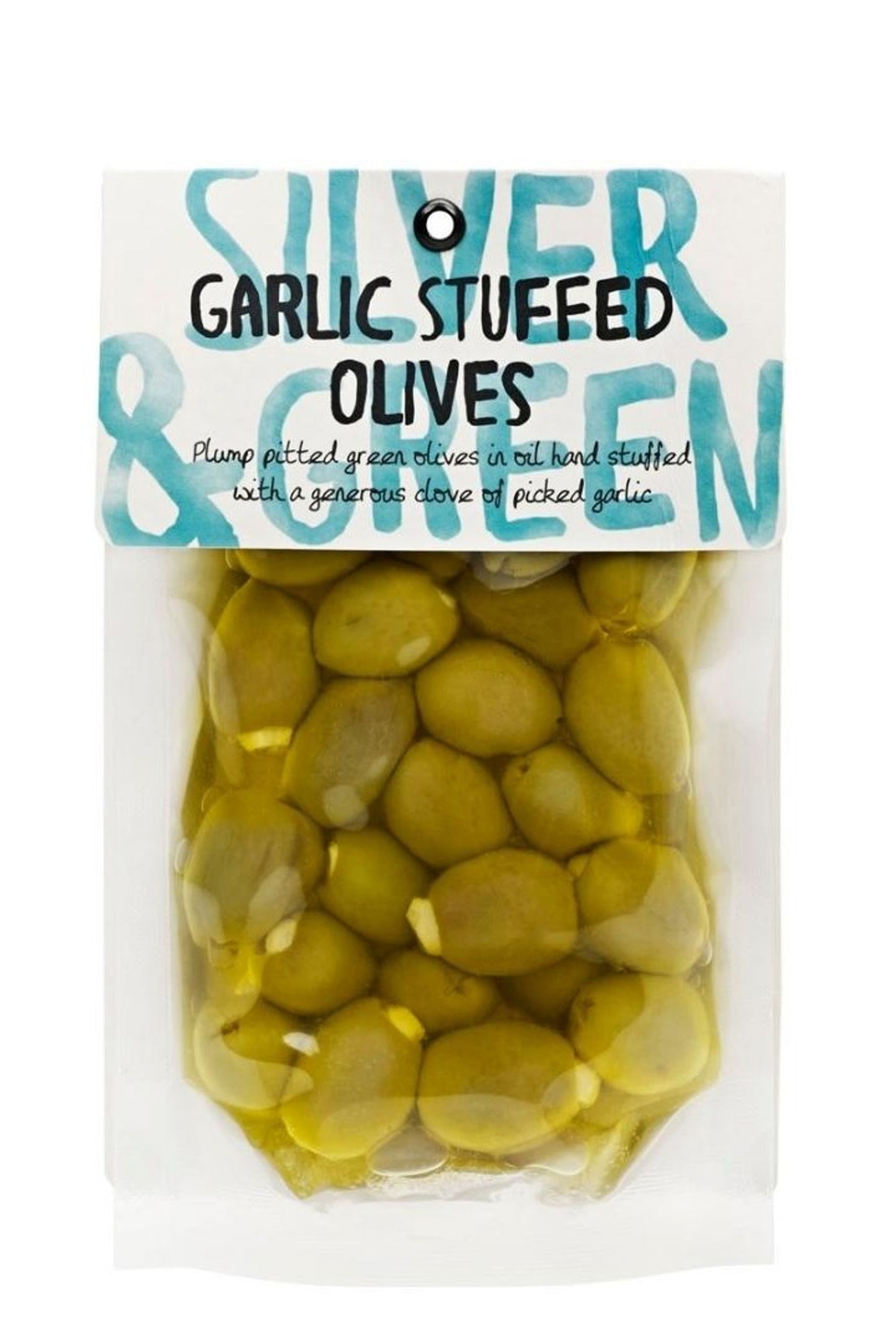 Garlic Stuffed Green Olives (Pitted)