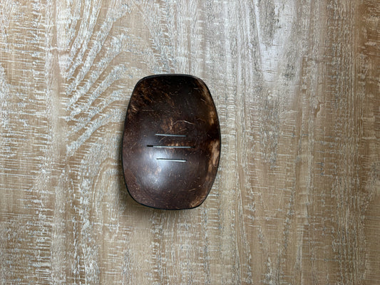 Handmade Coconut Shell Soap Dish