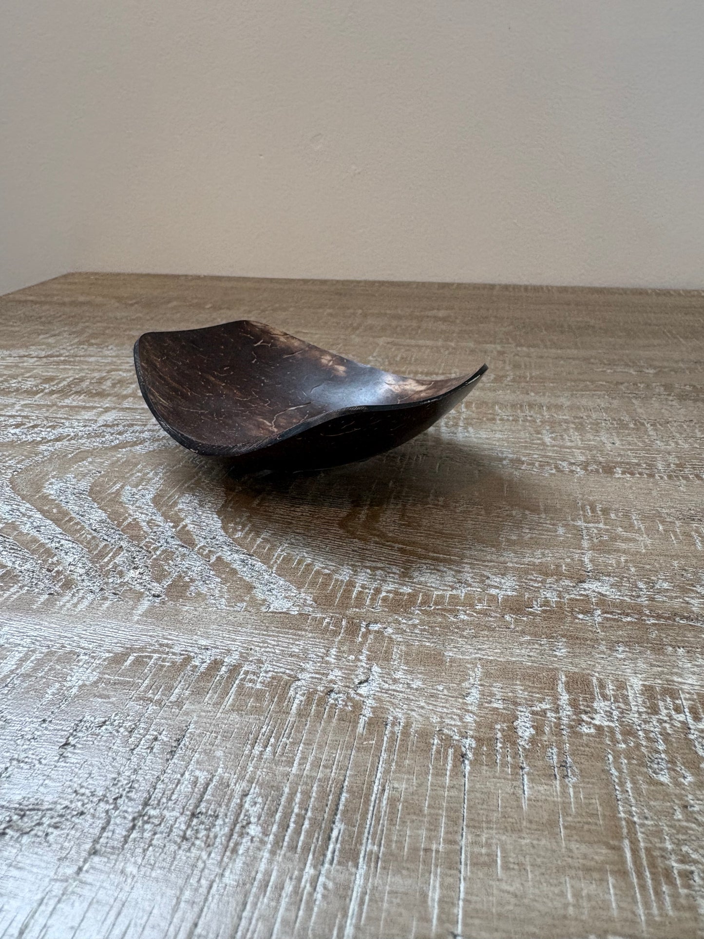 Handmade Coconut Shell Soap Dish