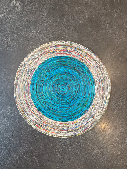 Recycled Newspaper Table Mat Large