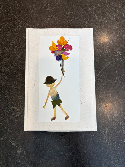 Handmade Pressed Flower Cards (Eco-Friendly Cow Dung Paper)
