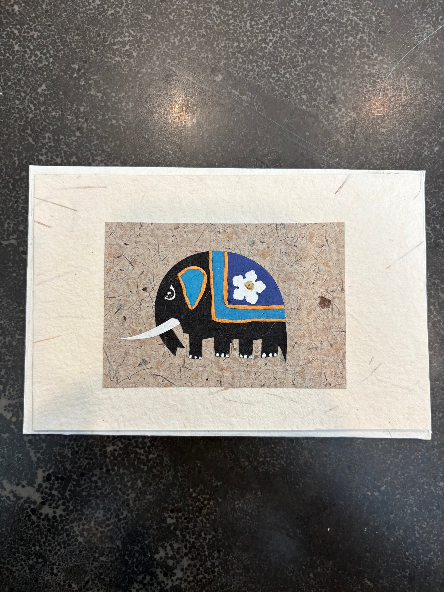 Handmade Pressed Flower Cards (Eco-Friendly Cow Dung Paper)