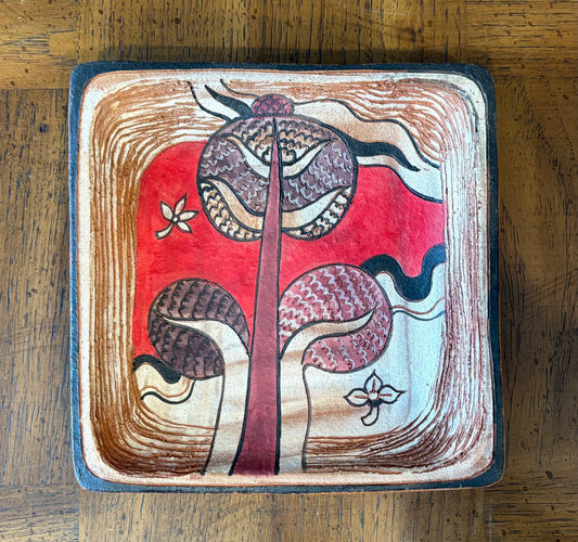 Terracotta Design Square - Plant