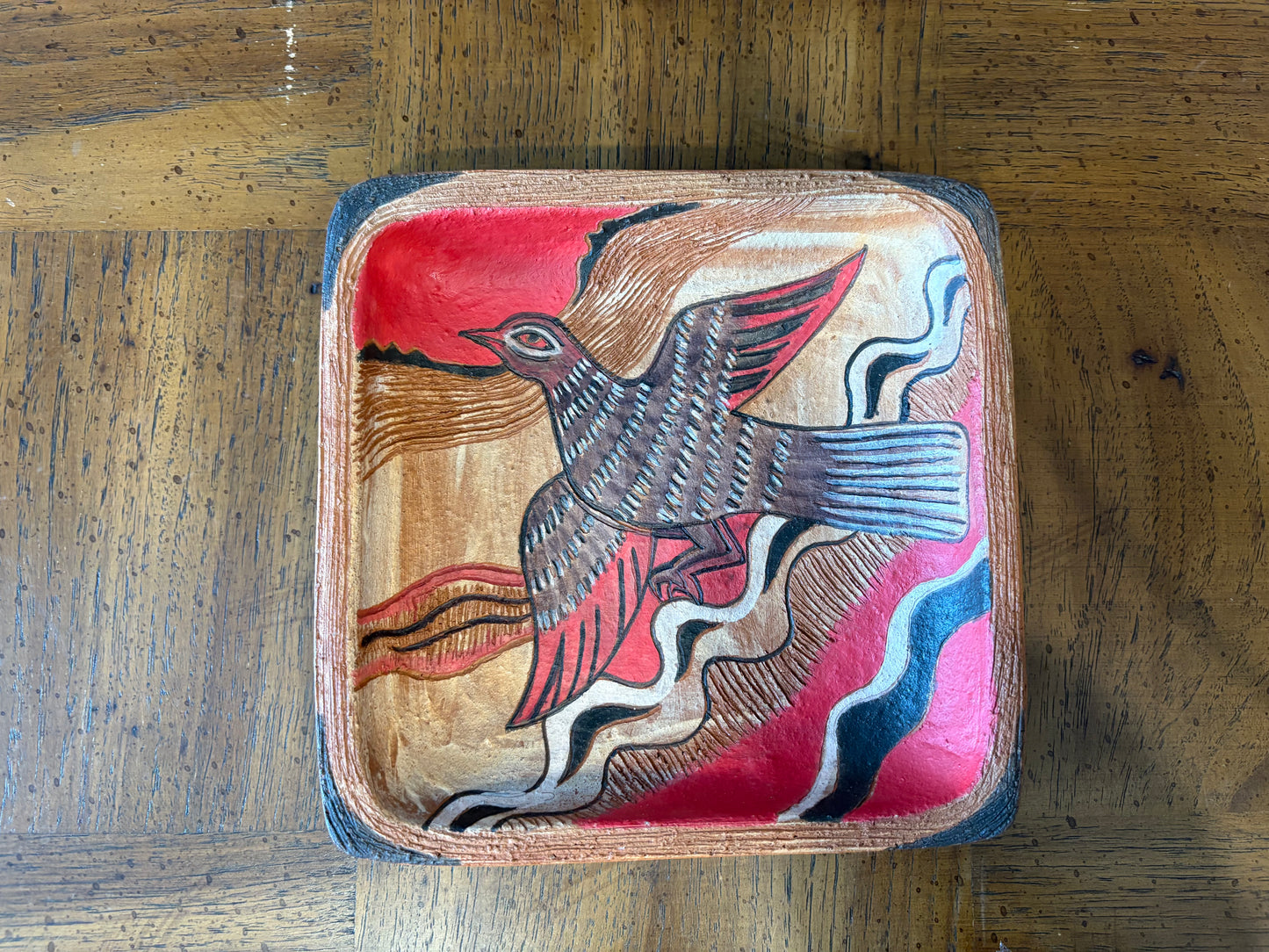 Terracotta Design Square - Bird
