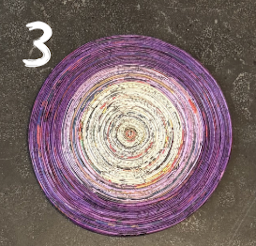 Recycled Newspaper Table Mat Small