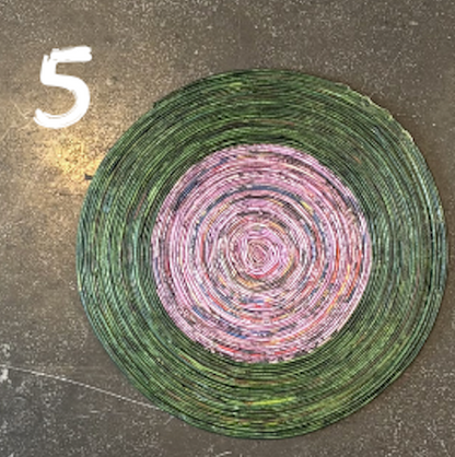 Recycled Newspaper Table Mat Small