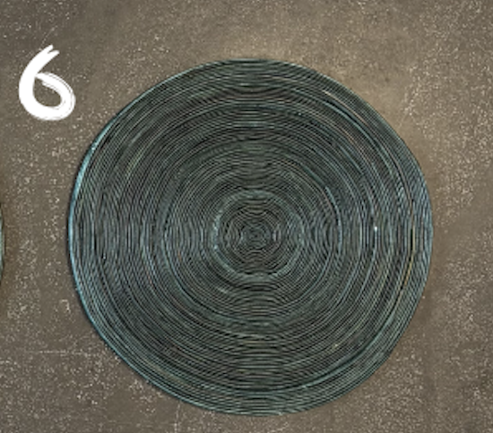 Recycled Newspaper Table Mat Small