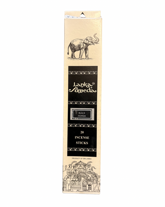 Lanka Sumeda Black Pepper Incense | 20 Sticks