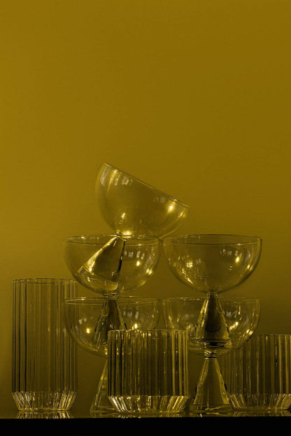 Short Après Glassware (set of 4)