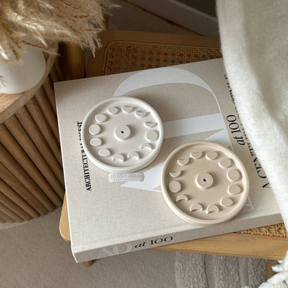 Moon Phases Incense Stick Holder