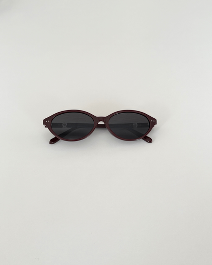 Cherry Oval Sunglasses