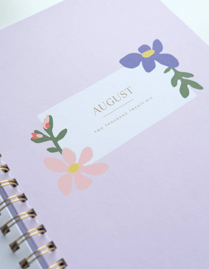 Primary Blooms | 2026 Softcover Planner