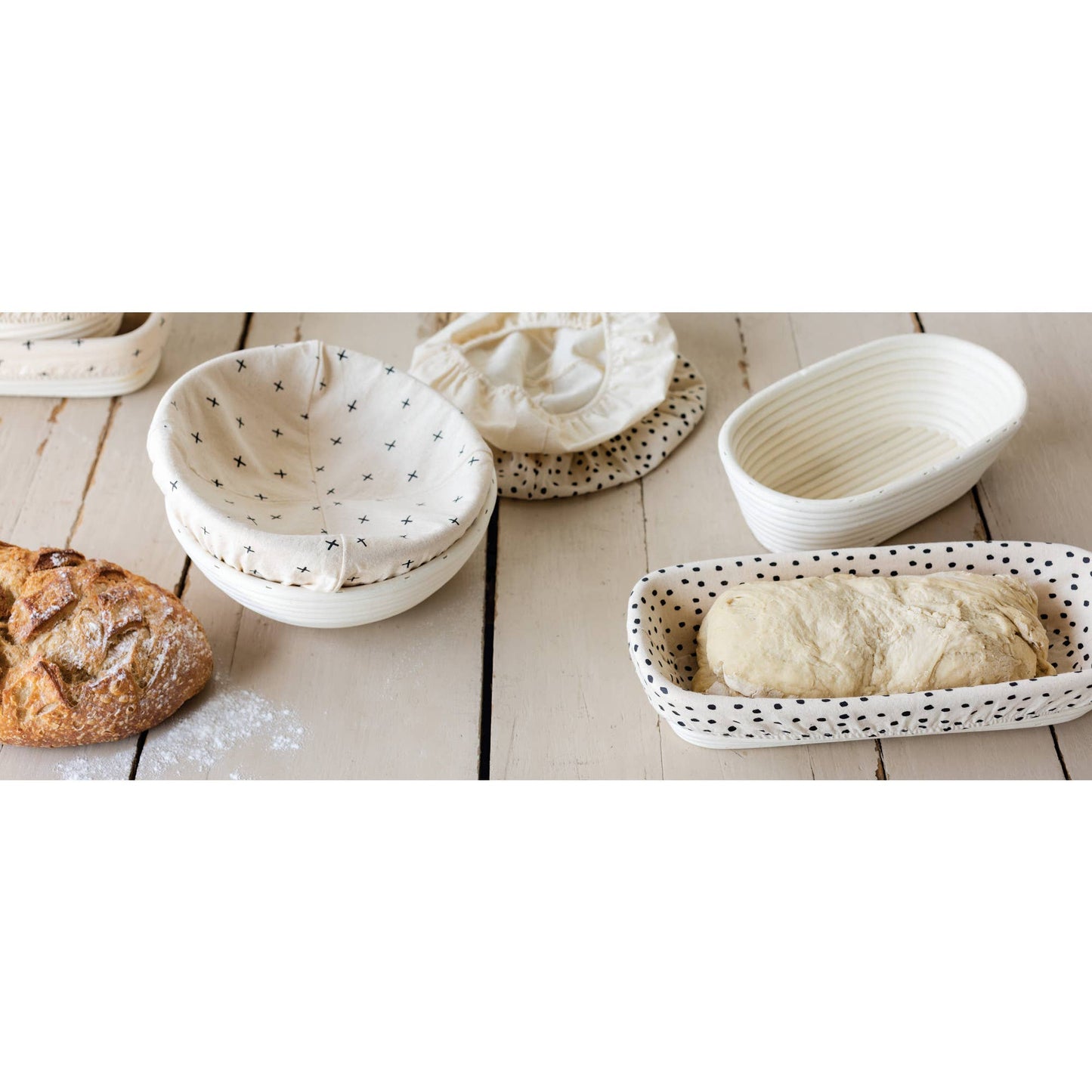 Banneton Bread Proofing Basket Oval 10 Inch