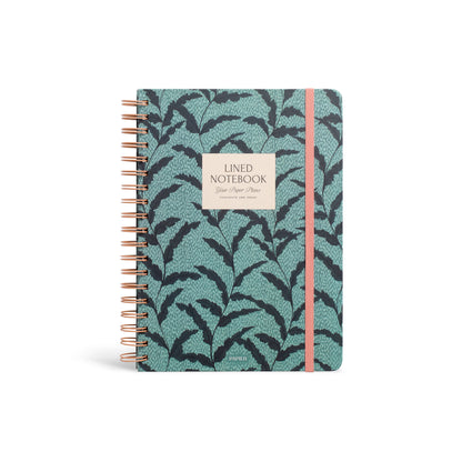 Leafy Bean Lined Notebook