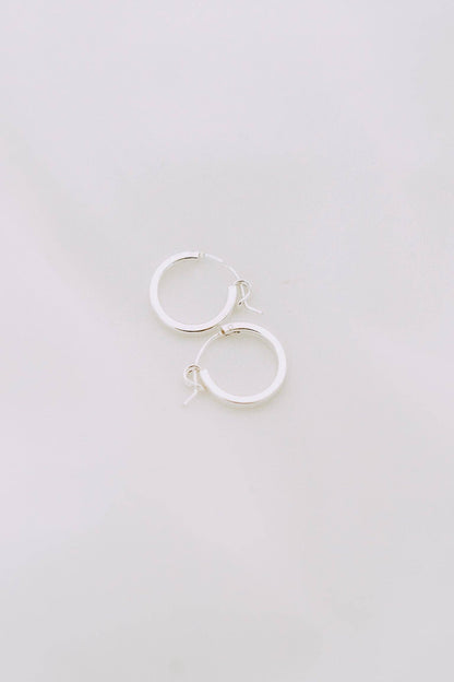 Classic Huggies - Sterling Silver