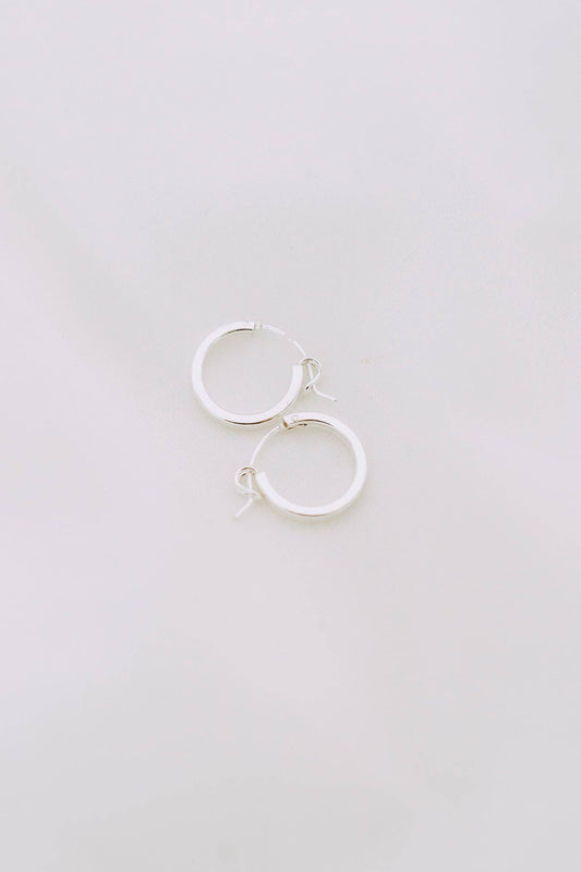 Classic Huggies - Sterling Silver