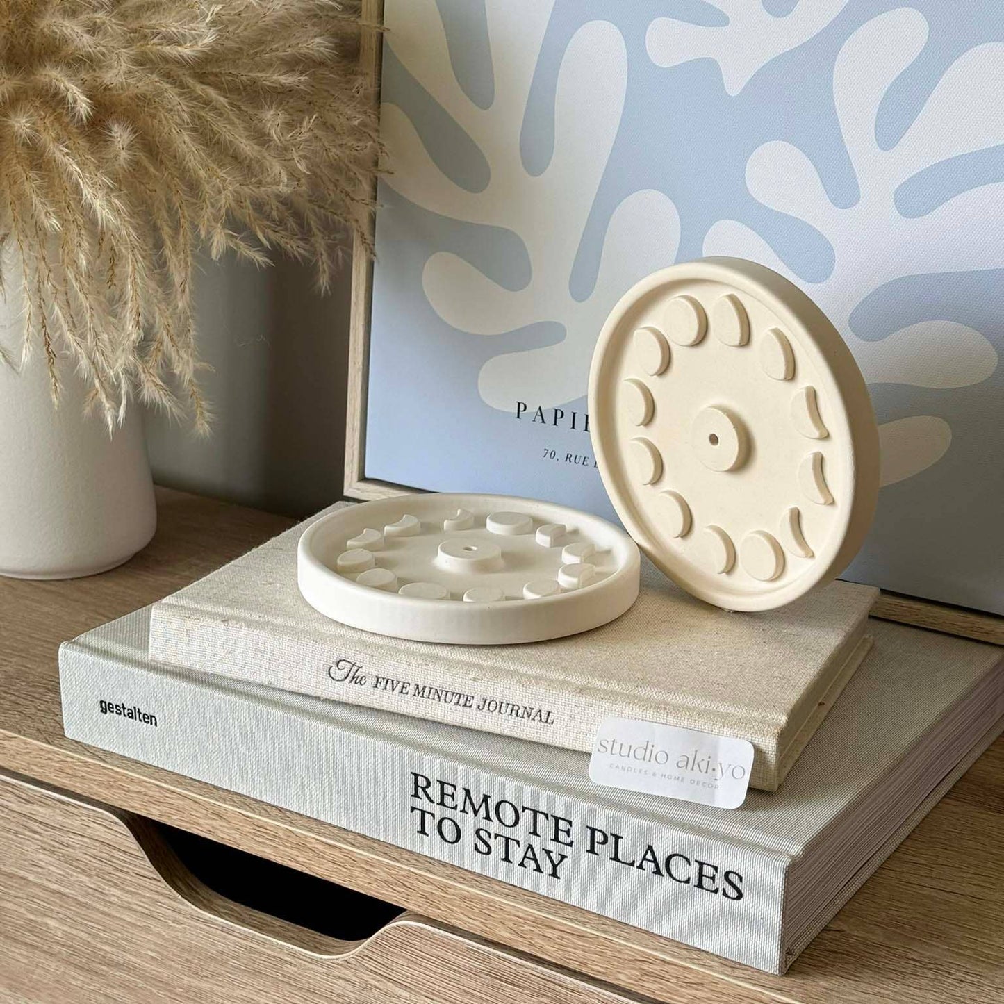 Moon Phases Incense Stick Holder