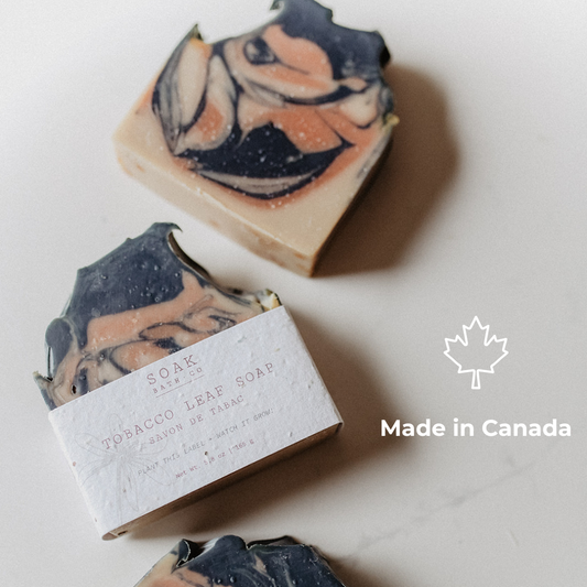 Tobacco Leaf Soap Bar - #2 Bestseller
