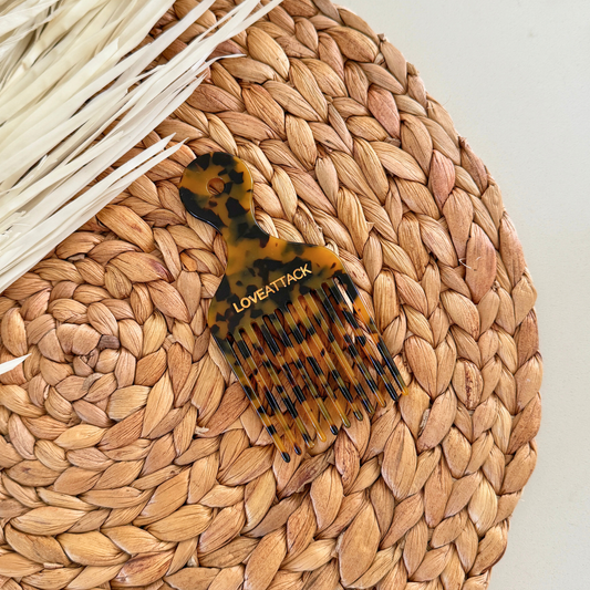 Cellulose Acetate Pick Hair Combs