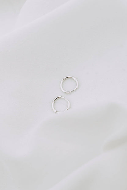 Clicker Huggies - Sterling Silver