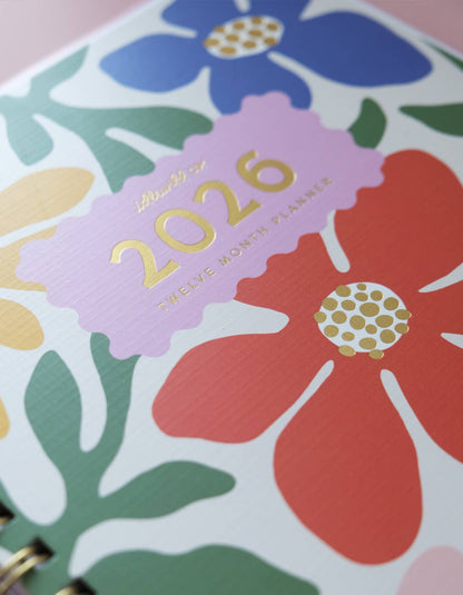 Primary Blooms | 2026 Softcover Planner