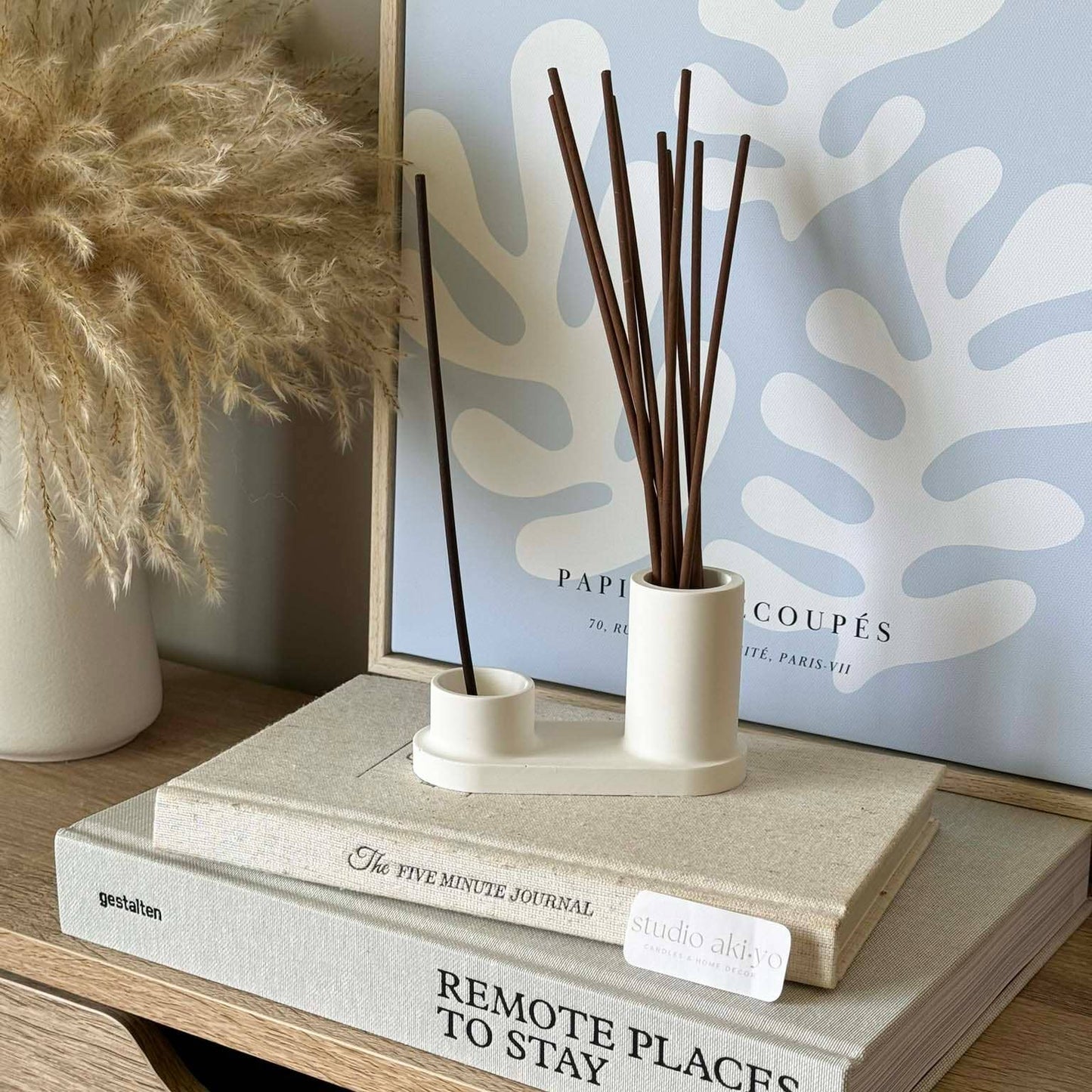 Round Incense Stick Holder Set