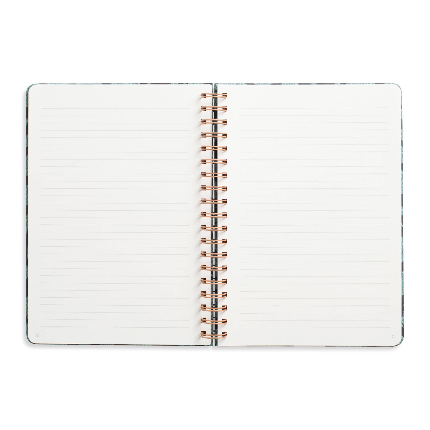 Leafy Bean Lined Notebook