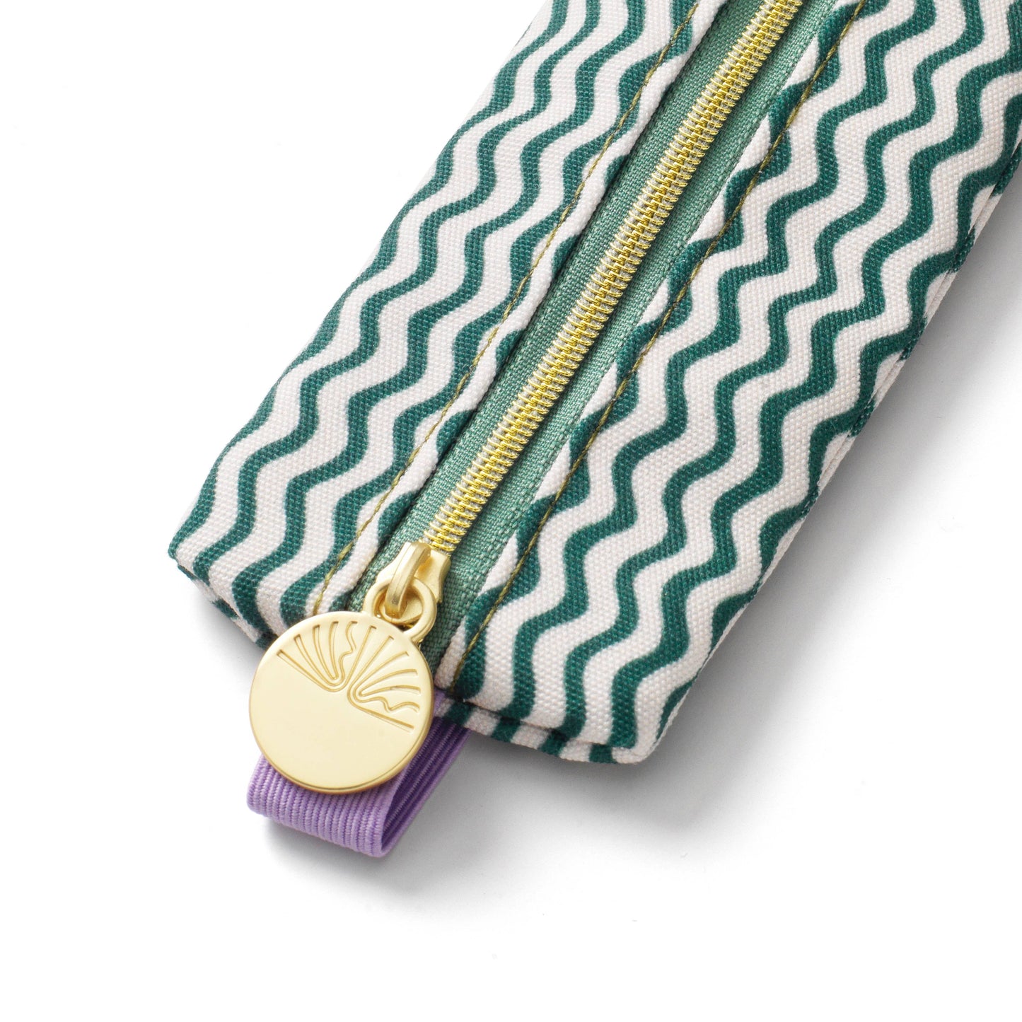 Zig Zag Elastic Pen Pouch