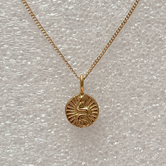 Snake Necklace - Gold