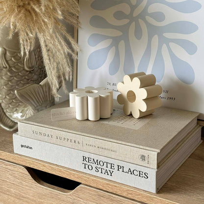 Daisy Taper Candle Holder