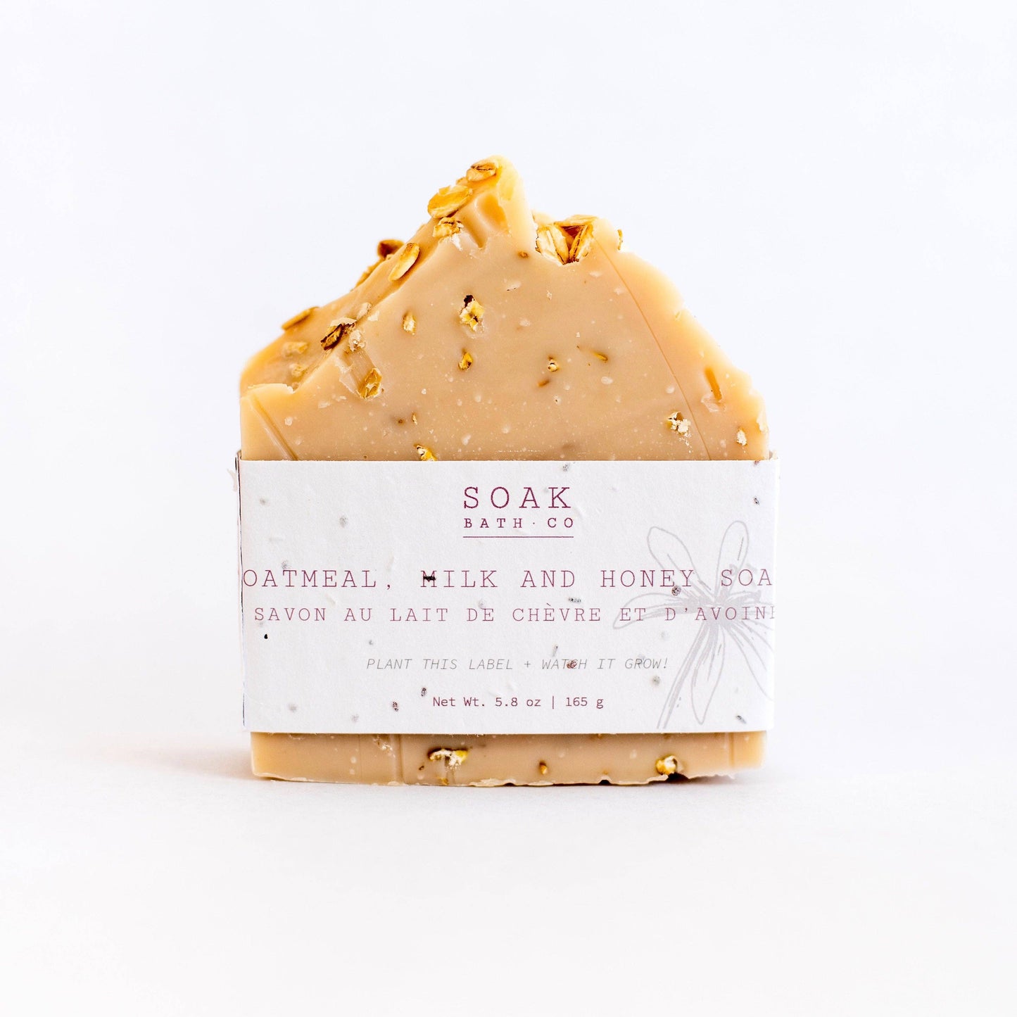 Oatmeal, Milk and Honey Soap Bar - #3 Bestseller