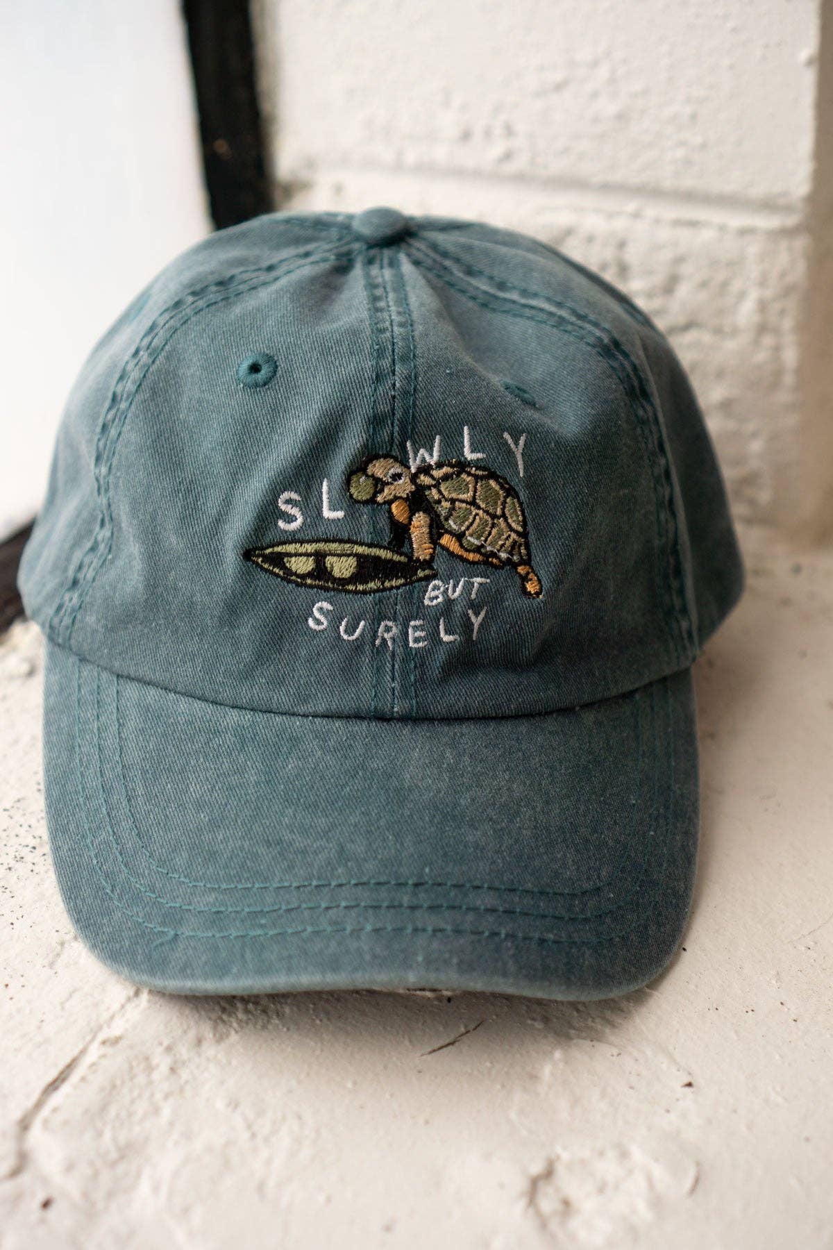 Slowly Turtle Hat | Embroidered Dad Hat