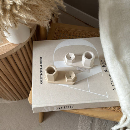 Hexagon Incense Stick Holder Set