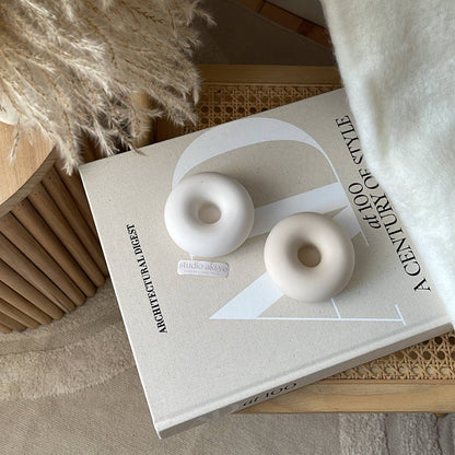 Minimalist Round Taper Candle Holder