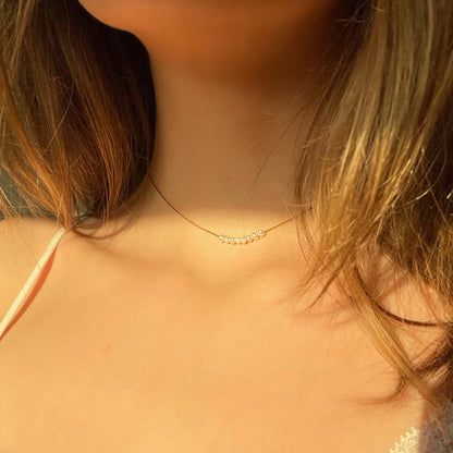 Grace Pearl Choker Necklace