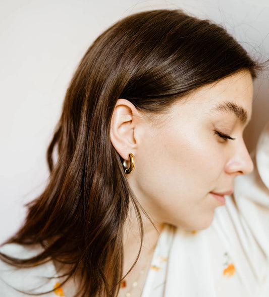 Hearty Hoops (Two Toned)
